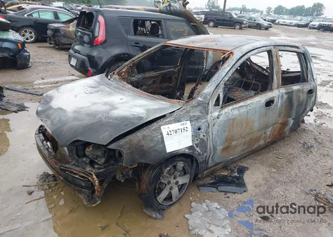 2008 Chevrolet Aveo 5 Special Value из США, поврежденный, VIN KL1TD66618B140629